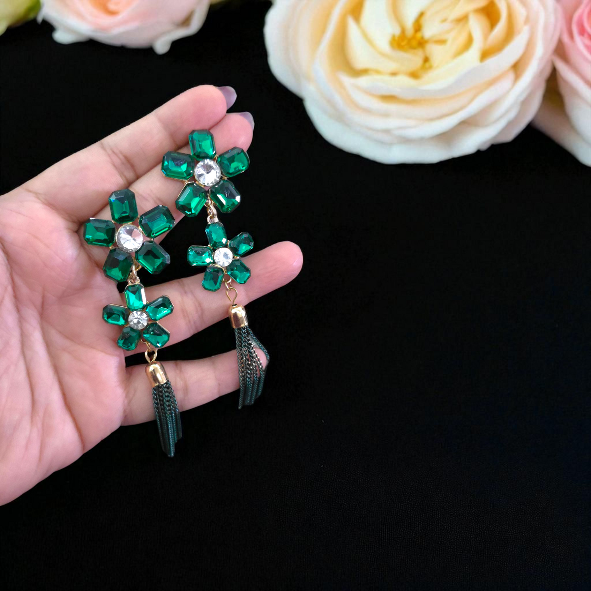 Verdelle Cascade Earrings