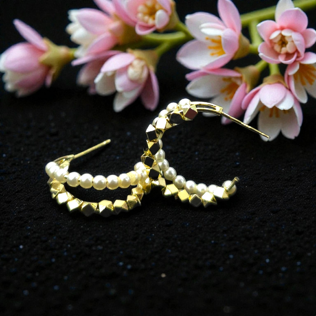 Kora Pearl Open Hoops
