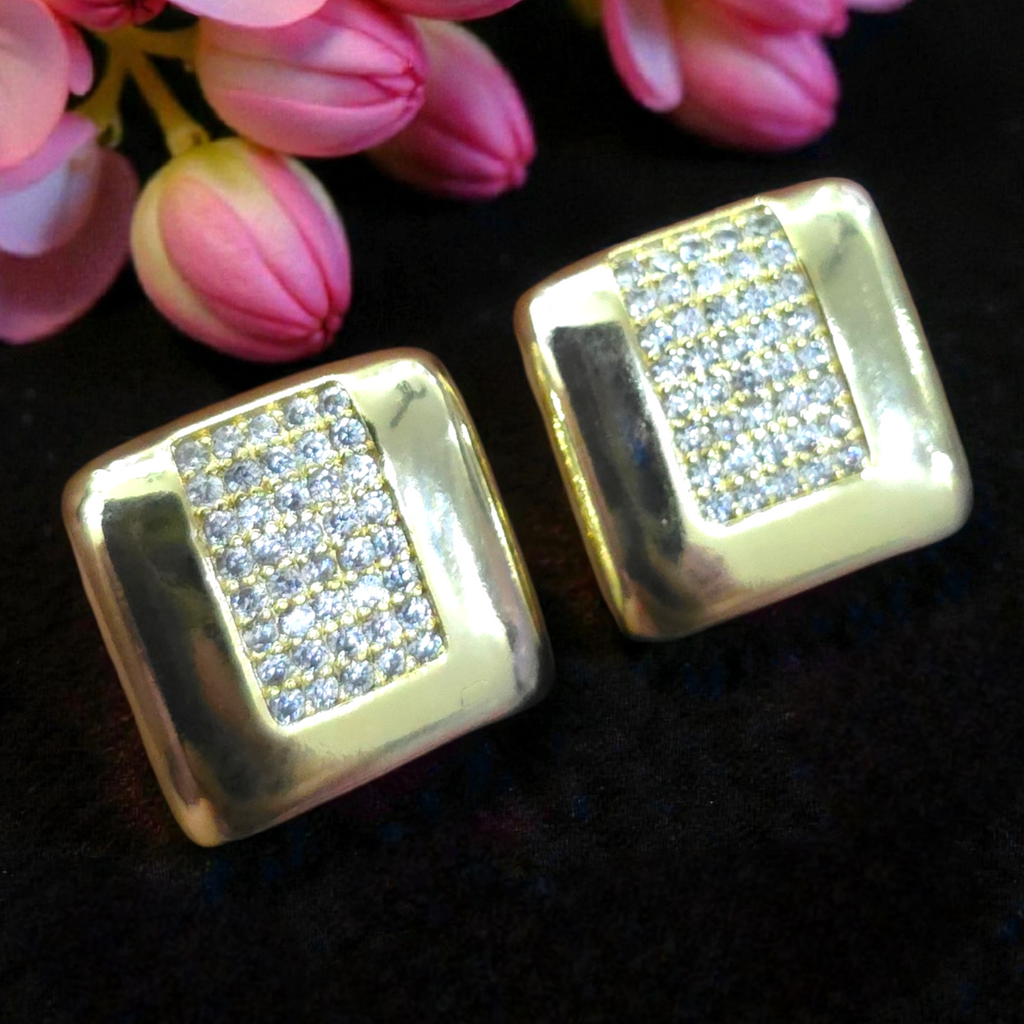Aurelia Pavé Studs