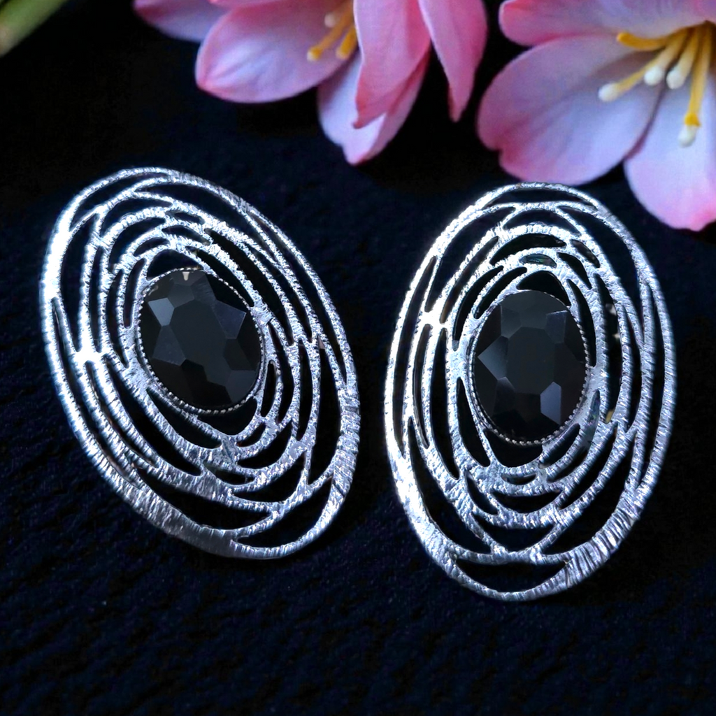 Argent Orbit Earrings