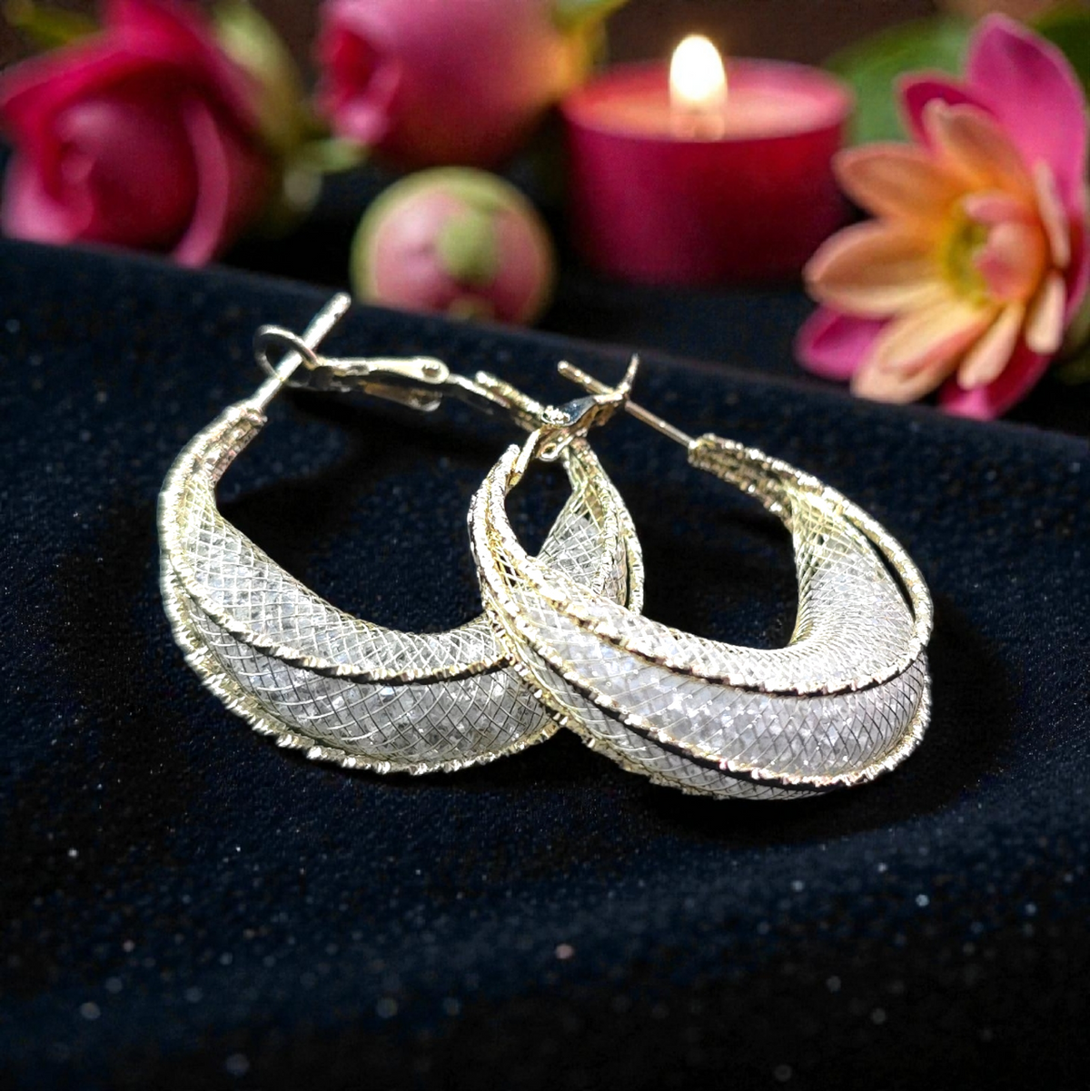 Éclat Mesh Hoops