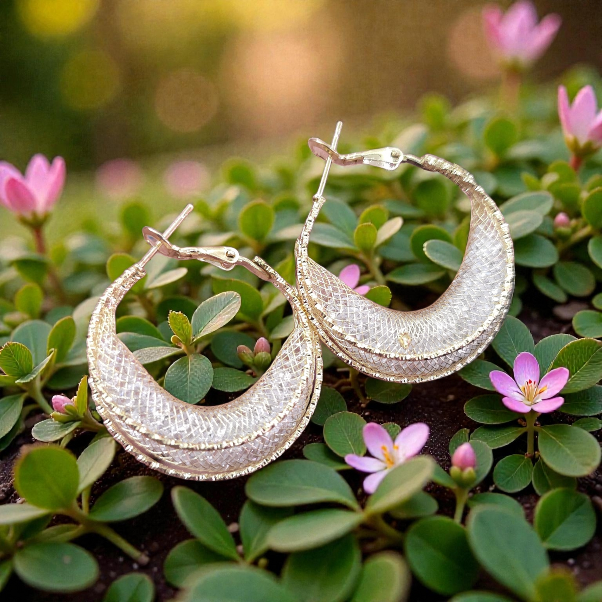 Éclat Mesh Hoops