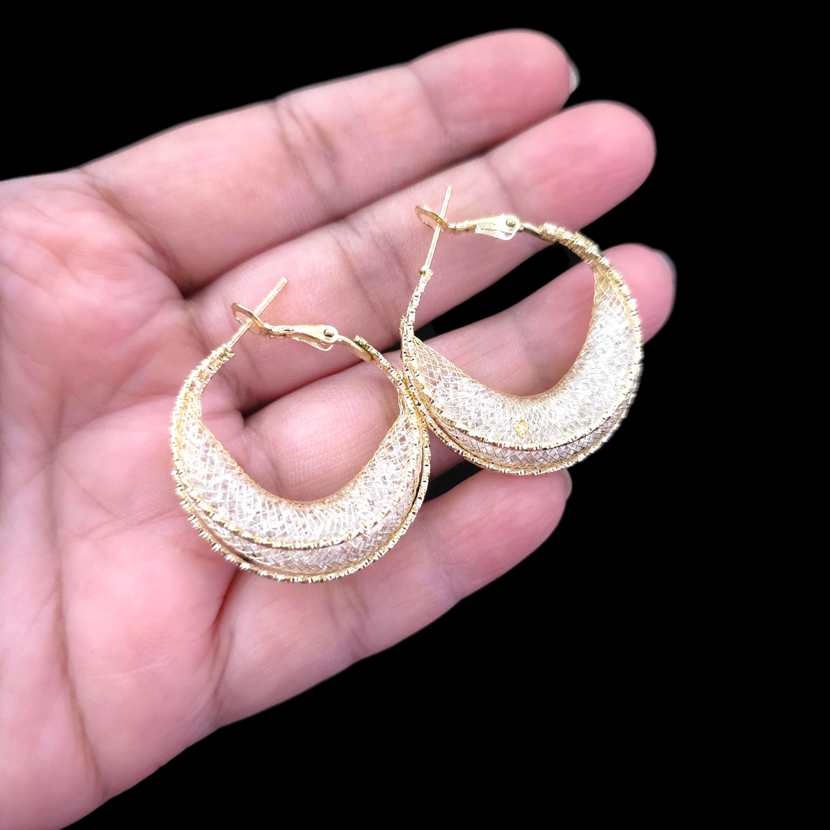 Éclat Mesh Hoops