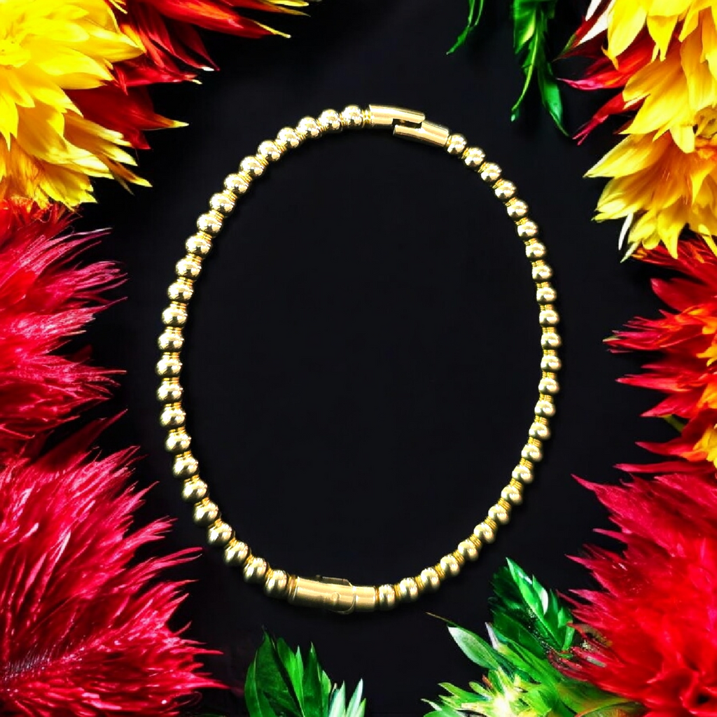 Beads of Happiness Bangle Bracelet