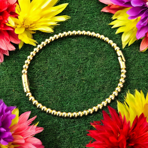 Beads of Happiness Bangle Bracelet
