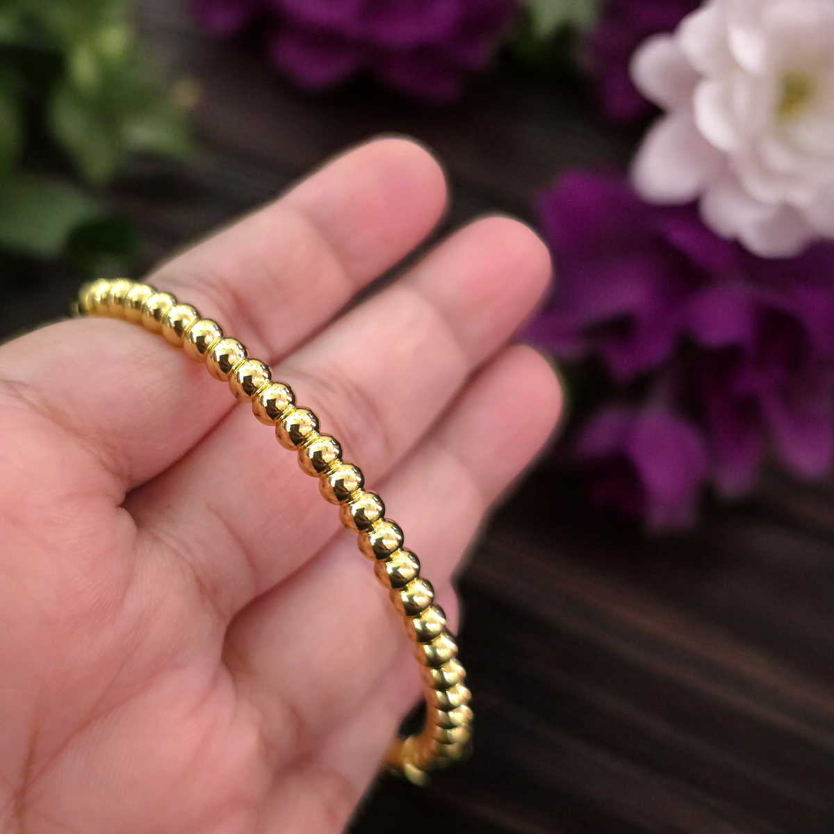Beads of Happiness Bangle Bracelet