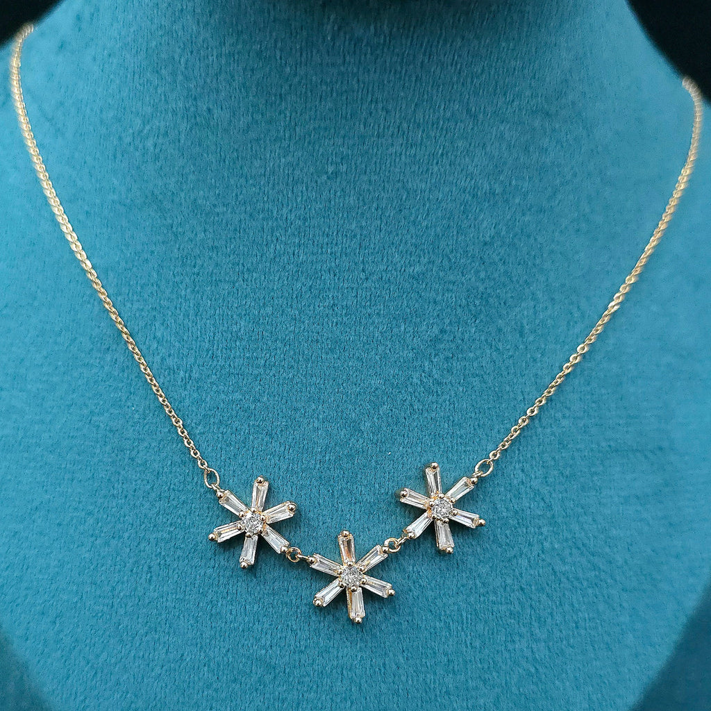 Fleur Trio Necklace