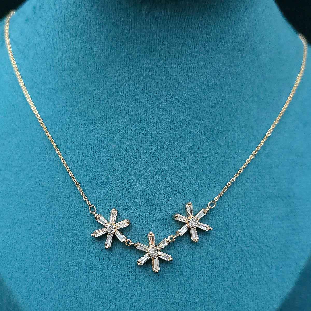 Fleur Trio Necklace
