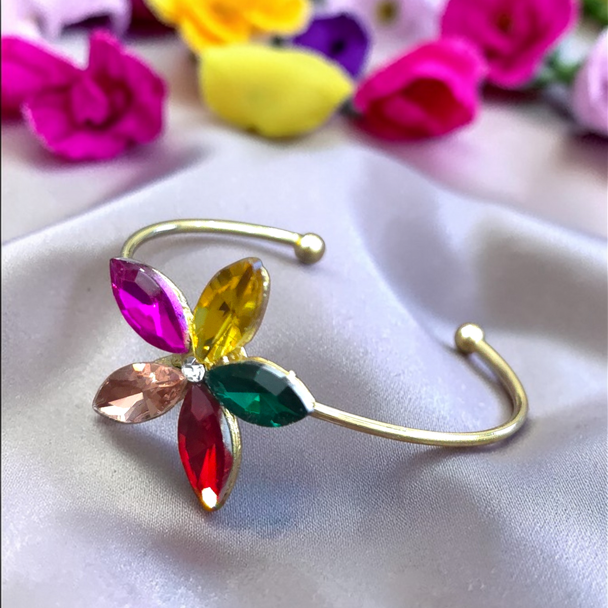 Prism Bloom Bangle