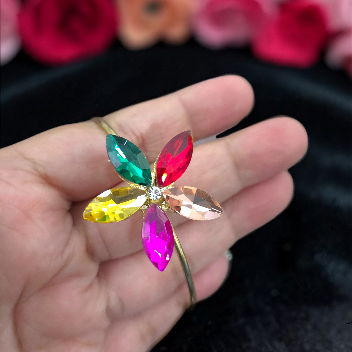 Prism Bloom Bangle