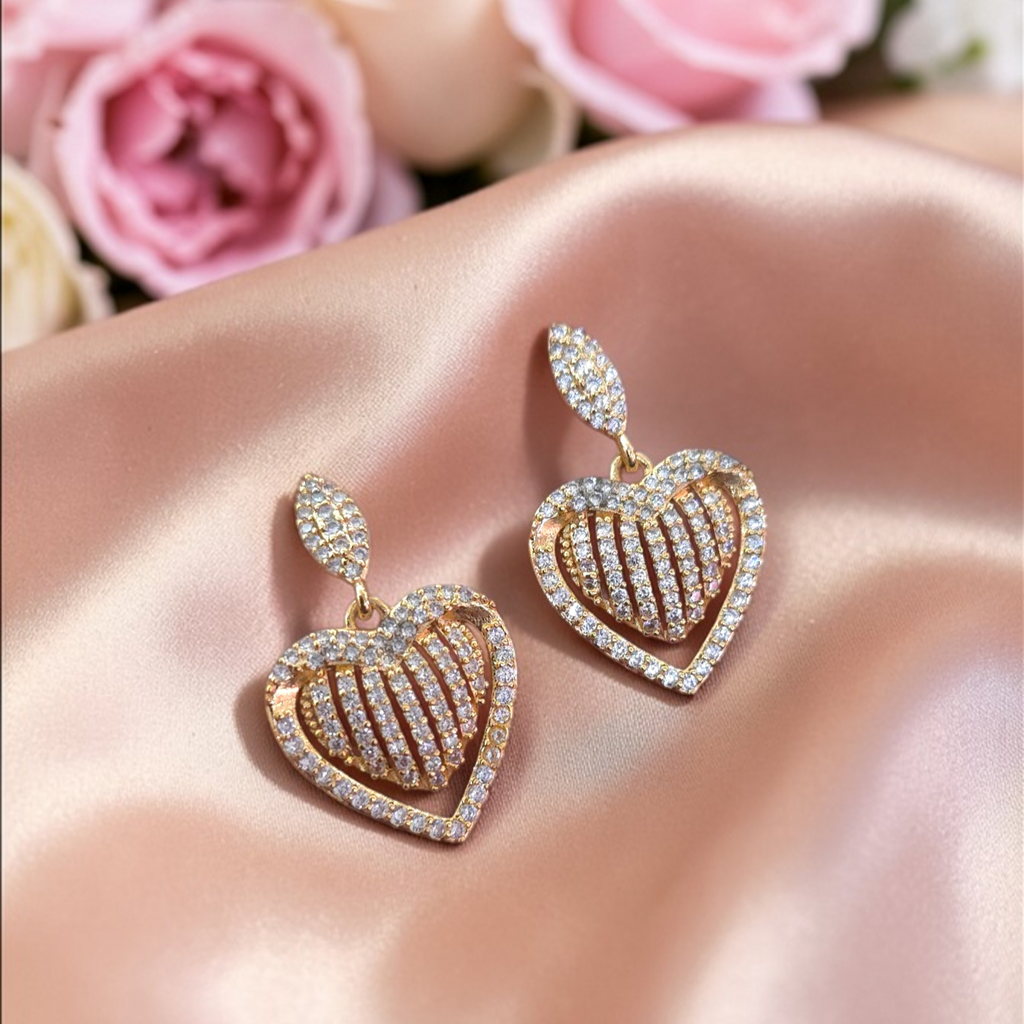 Celestial Heart Earrings