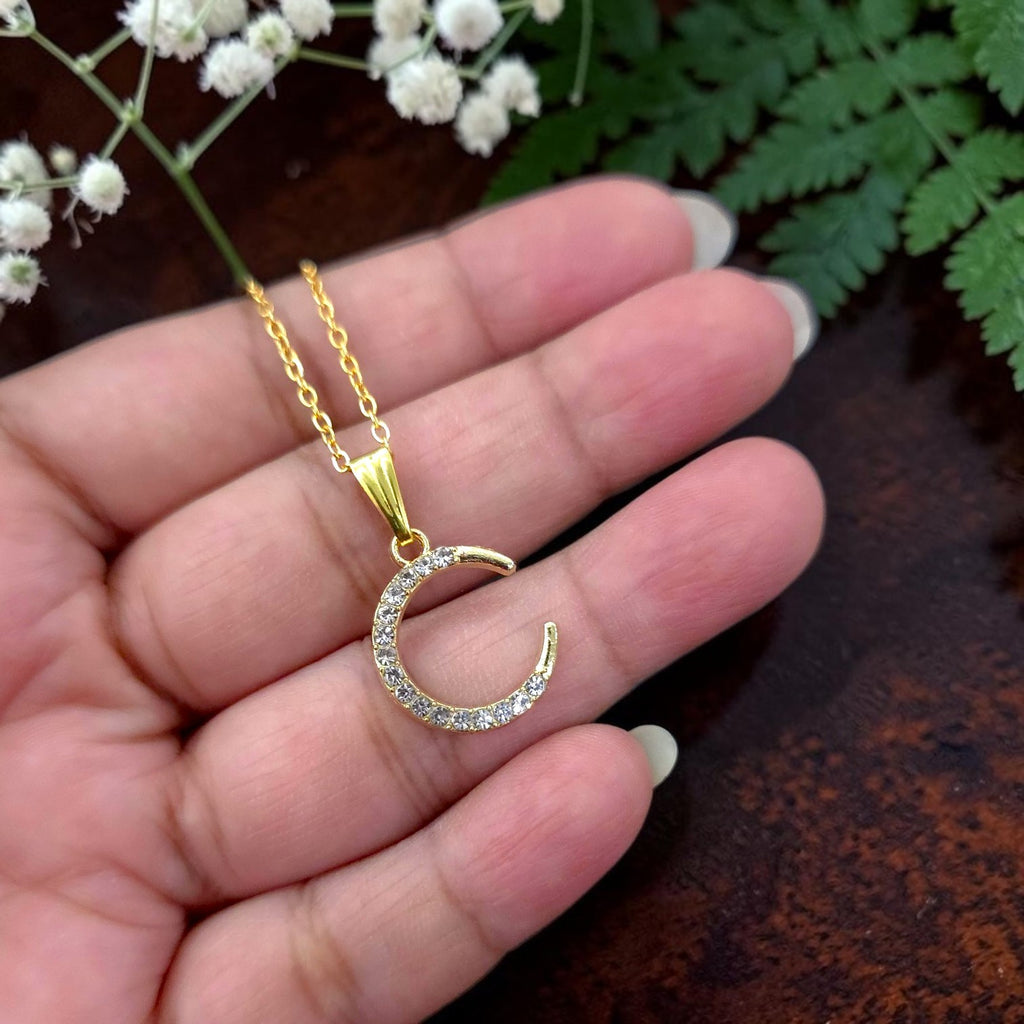 Celeste Crescent Chain