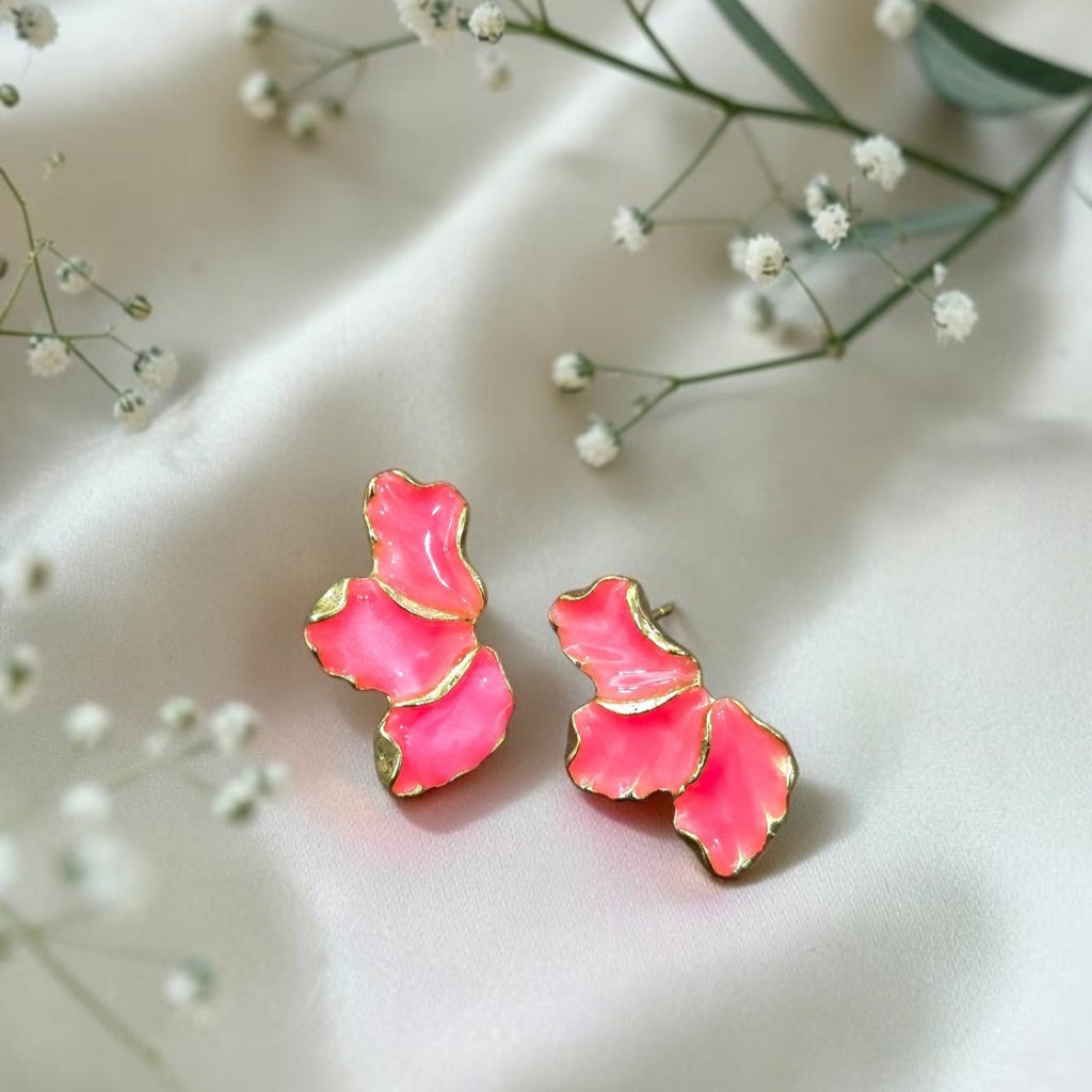 Petale Pink Studs