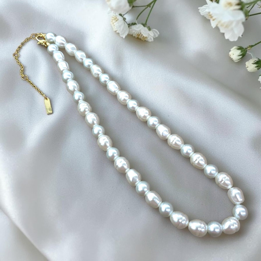 Celestine Pearl Necklace