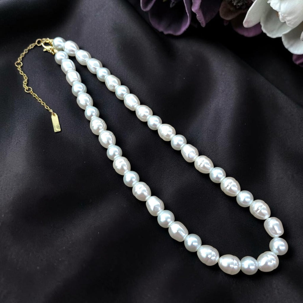 Celestine Pearl Necklace
