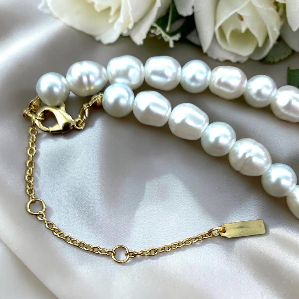 Celestine Pearl Necklace