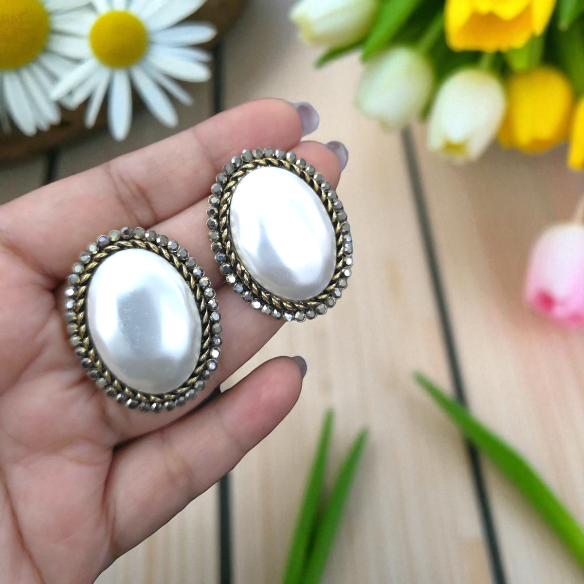 Pearl Nova Earrings
