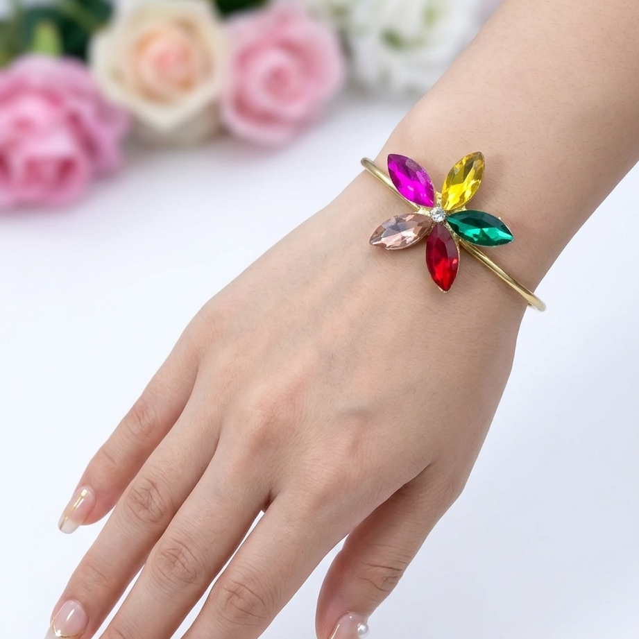 Prism Bloom Bangle