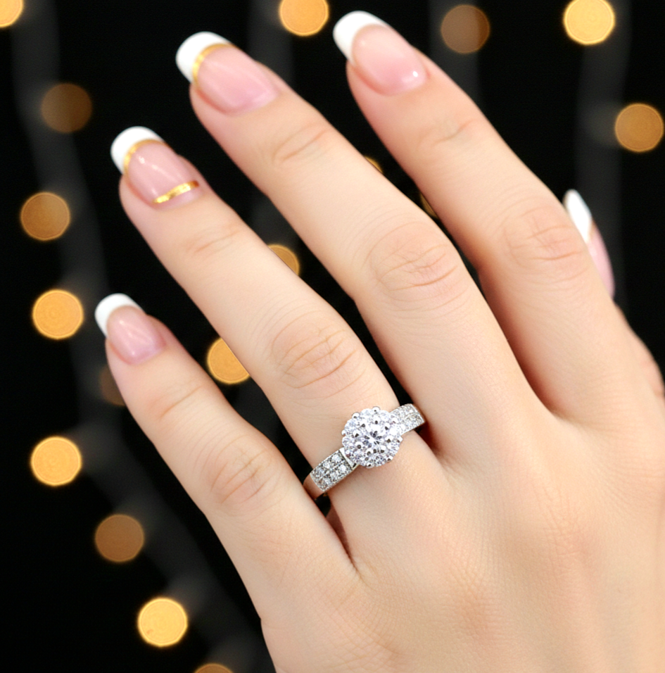 Luna Drop Ring