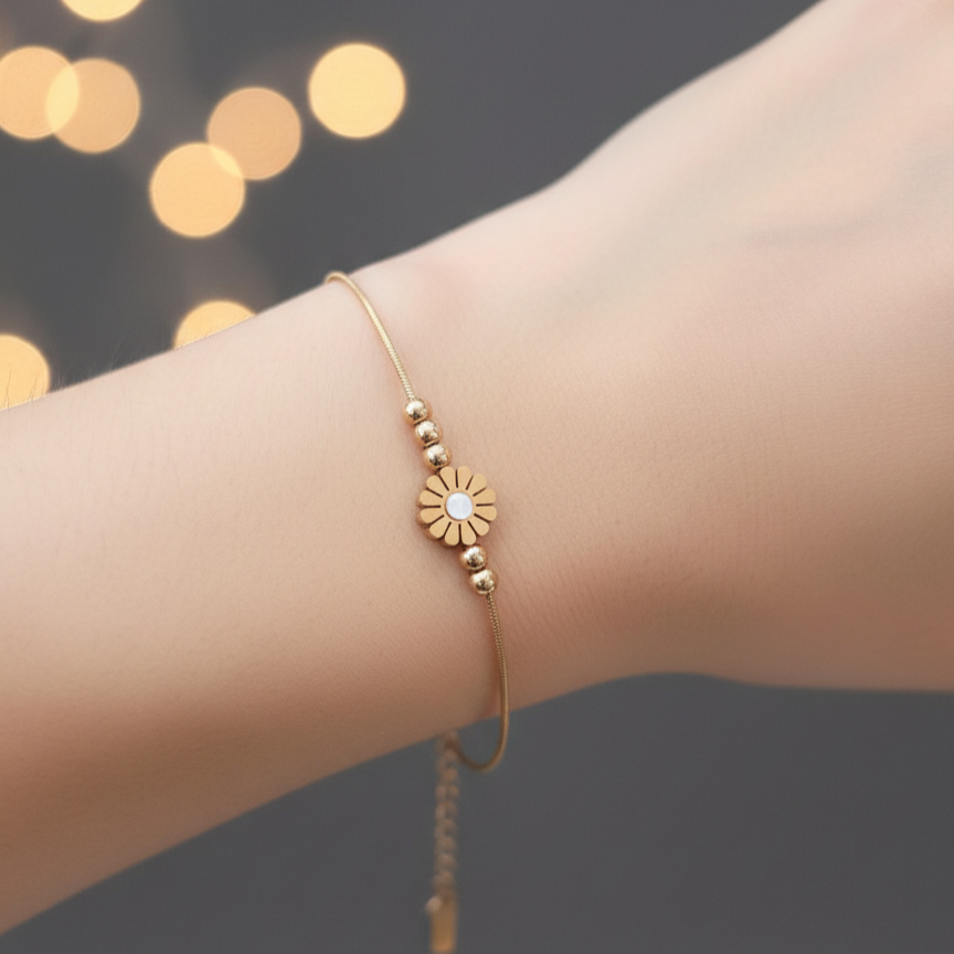 Daisy Dot Bracelet